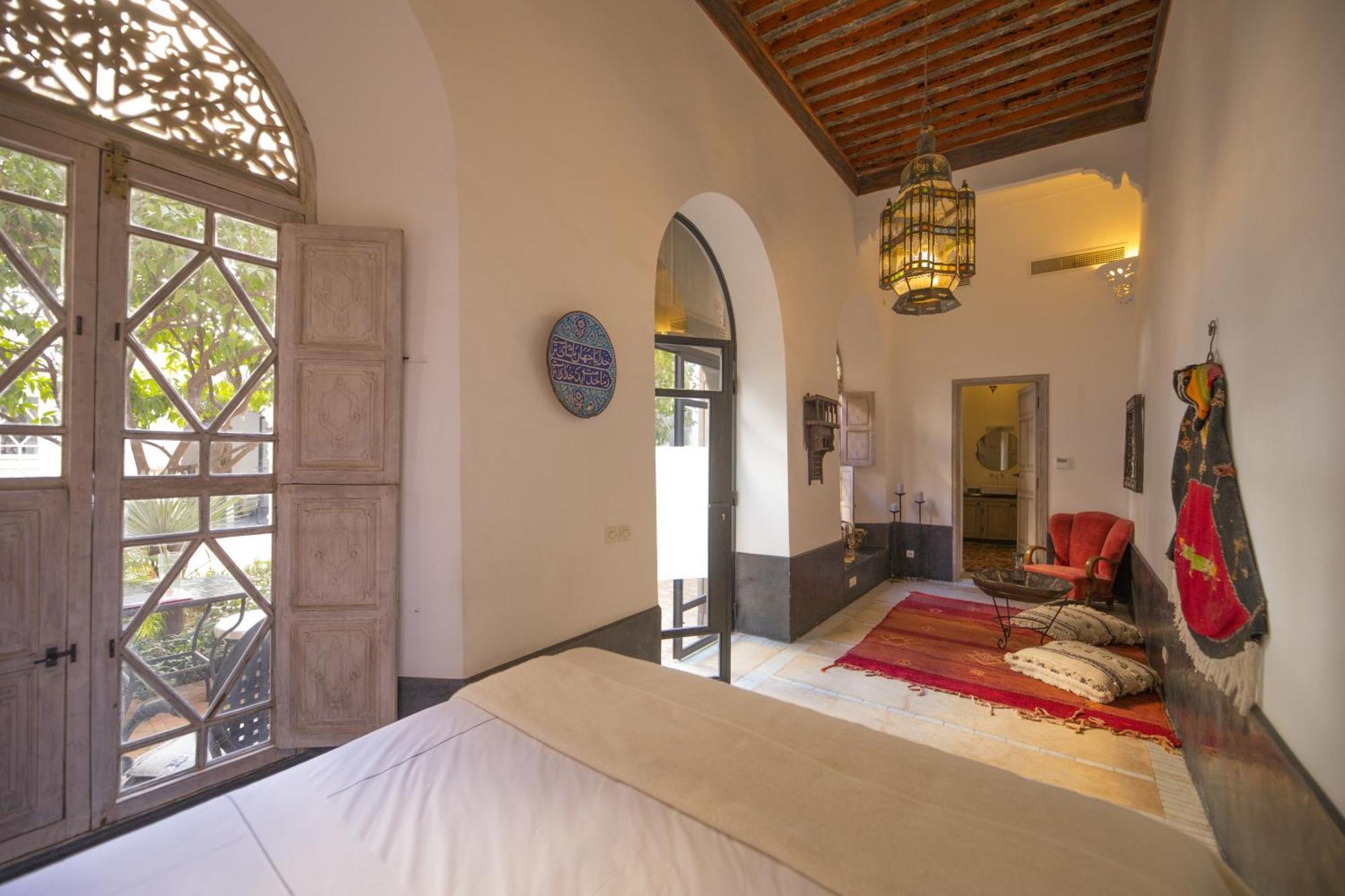 מרקש Riad Les Hirondelles Boutique Hotel חדר תמונה